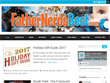 Tablet Screenshot of fathernerdsbest.com